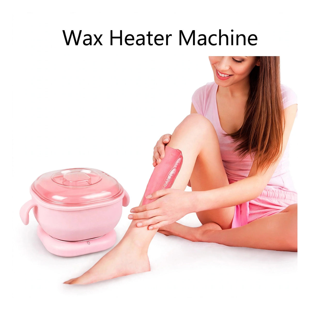 Portable Silicone Wax Warmer - 400ml Foldable Hair Removal Wax Heater
