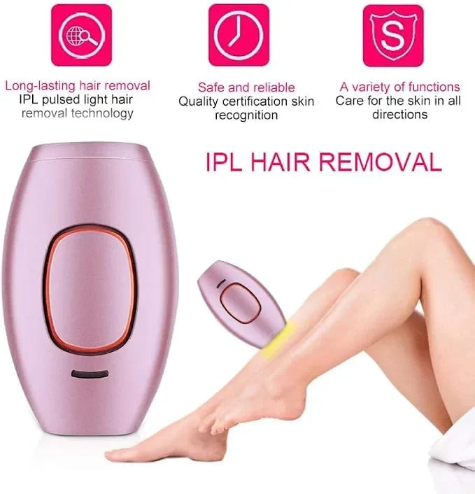 Mini IPL Hair Removal Device – 5 Adjustable Energy Levels for Full Body Use
